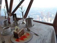 Tea at the top of KL Tower