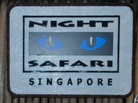 Singapore Zoo Night Safari Sign