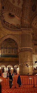 Blue Mosque interiör rymd